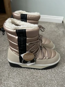 D.Franklin Nordic v.2. Bomb Beige Schneestiefel Größe Uk7,5 - Bild 1 von 12