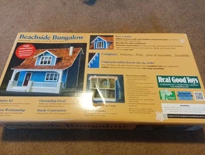 *NEW* Real Good Toys Beachside Bungalow Cottage Wood Dollhouse Kit Item# B1895 - Picture 1 of 8