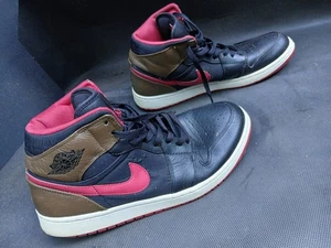 AS IS Air Jordan 1 Phat Light Olive Größe 12 getragen 364770-040 Sneaker Schuhe wie abgebildet - Bild 1 von 18