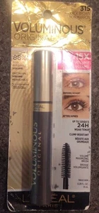L'Oreal Voluminus Mascara Originale, 315 Nero Marrone *Nuovo Sigillato Confezione Usura* - Foto 1 di 1