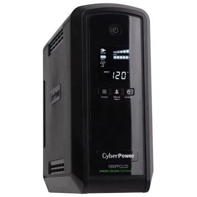 CyberPower TAA Compliant CP1000PFCLCDTAA UPS 1000VA 510W PFC Compatible Pure - Image 1 of 4