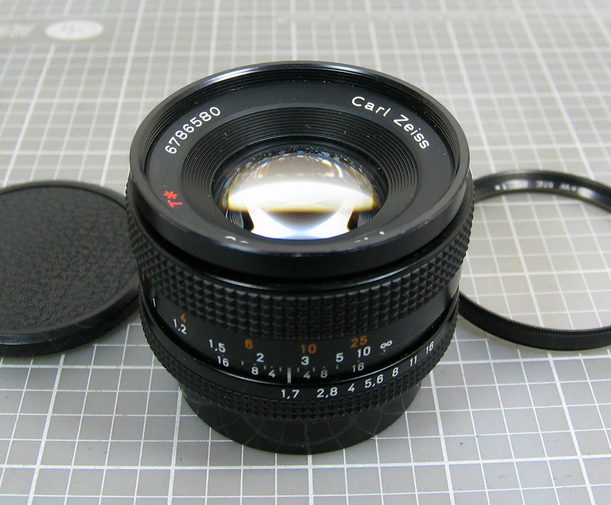 Carl Zeiss Planar 1.7/50 T＊ 単焦点 レンズ ZEISS Planar T* Camera Lenses 50mm Focal f/1.7 Maximum Aperture
