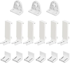 Klemmhalter Für Klemmfix Rollo, 3 Set Doppelrollo Ohne Bohren Ersatzteil Zubehör - Bild 1 von 7