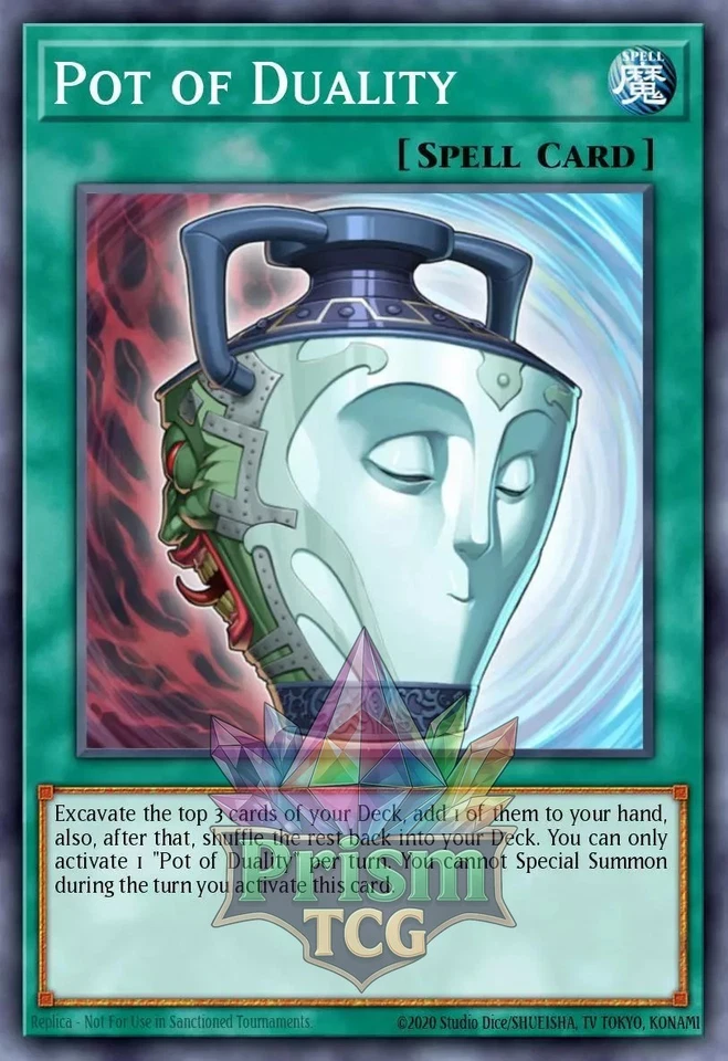 1st ed Pot of Duality ultra rare DUSA-EN084 Yugioh - Image 1 of 1