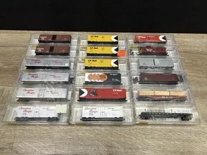 Micro-Trains N Scale CP Rail Canadian Pacific Reefer & Boxcar Lot Of 18 - Picture 1 of 20