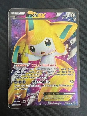 Pokémon TCG Jirachi EX Full Art 98/101 Plasma Blast DMG - Image 1 of 2