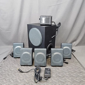 Creative Inspire P580 5.1 Surround Sound Home Theatre PC Speaker System Black - Picture 1 of 19