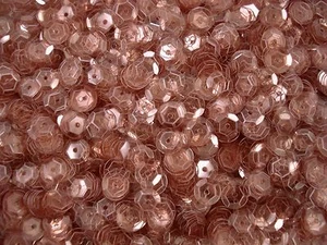 Sequins Cup 8mm Sienna Transparent 125g Bulk Pack Dance Stage Craft  - Bild 1 von 1