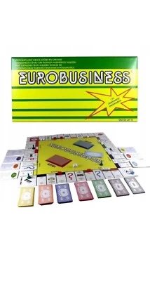EUROBIZNES POLSKA GRA PLANSZOWA EUROBUSINESS MONOPOL MONOPOLY RODZINNA PRL Polan - Image 1 of 3