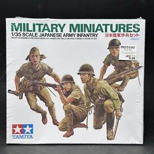 Tamiya Military Miniatures 1/35 Japanese Army Infantry Model Kit Diorama - NIB - Picture 1 of 5