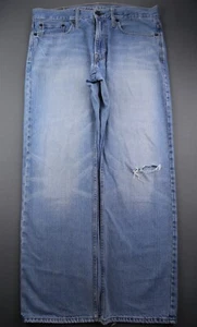 Pantalones de mezclilla American Eagle 2012 relajados en apuros talla 33x30 (MSR 34x29) - Imagen 1 de 12