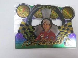 1998 Press Pass FLAG CHASERS Cards FC1/27 Jeff Gordon Nascar Card - Picture 1 of 6