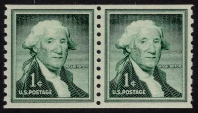 Scott #1054b Coil PR Mint OG NH PSE 90 Cert Dry Print  *See note on old Scott #* - Image 1 of 3