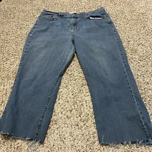 Venezia Womens Plus Size Mid Rise Medium Wash Straight Leg Jeans Size 20 - Picture 1 of 12