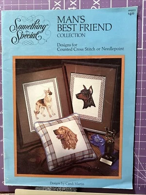 MAN'S BEST FRIEND Collection Designs for Counted Cross Stitch or Needlepoint - Image 1 of 3