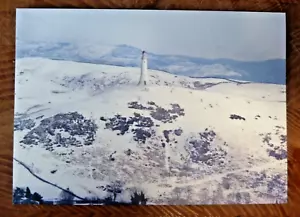 Trineo en Hoad Monumento Ulverston Tarjeta de Felicitación en Blanco Cumpleaños Navidad - Imagen 1 de 3