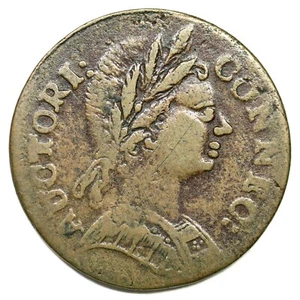 1785 3.1-A.3 R-4 Connecticut Colonial Copper Coin - Picture 1 of 2