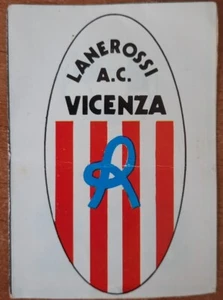 SCUDETTO Figurina Calciatori di recupero LANEROSSI A.C. VICENZA - Foto 1 di 2