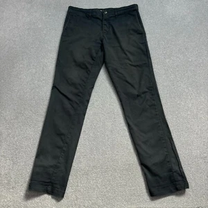 Pantalones Carhartt Adulto 31x30 Negro Carpintero Ropa de Trabajo Lona Pantalones WIP Para Hombre* - Imagen 1 de 10