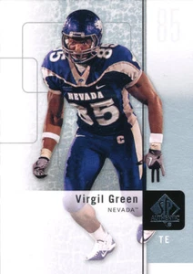 SP-AUTHENTIC Virgil Green RC CHARGERS BRONCOS Nevada WOLF-PACK - Picture 1 of 1