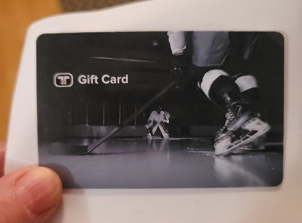 TOTAL HOCKEY GIFT CARD $100.00 Value Does Not Expire Equipment Skates Sticks - Image 1 of 1