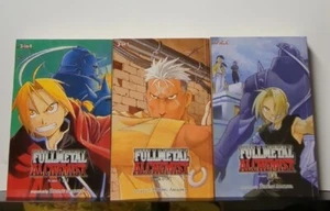 Fullmetal Alchemist Manga von Hiromu Arakawa. 3-in-1 Omnibus Set. Bände 1-9 - Bild 1 von 8