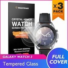 3 X For Galaxy Watch 3 45mm/ 41mm FULL Cover Tempered GLASS Screen Protector