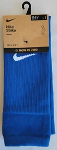 Unisex Sz S/M(M6-8/W6-10) Blue Nike Strike Dri-Fit Soccer Sock Sleeve FQ8282-477 - Picture 1 of 2