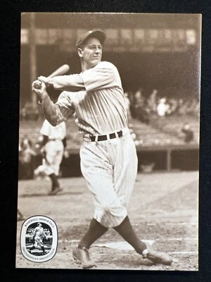 1986 Sporting News: World Wide Sports- "Baseball Immortals" #52 Henry Gehrig ⚾🐷 - Image 1 of 2