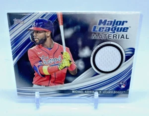 2023 Topps Update Michael Harris II Major League Materials Relic Black 159/199 - Picture 1 of 2