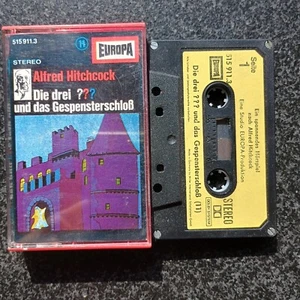 Die drei ??? und das Gespensterschloß ( 11) | MC Hörspiel Kassette schwarz-gelb! - Bild 1 von 5
