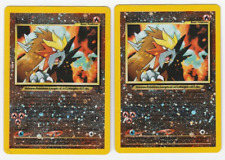 (2) Entei #34 Black Star Promo Reverse Holo Rare Vintage Pokemon Card  - LP