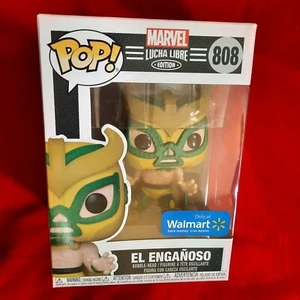Funko Pop 808 Marvel Lucha Libre El Enganoso Bobble Head - Picture 1 of 7