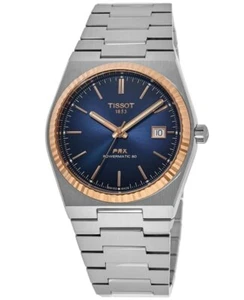 New Tissot PRX Powermatic 80 Automatic Blue Men's Watch T931.407.41.041.00 - Picture 1 of 3