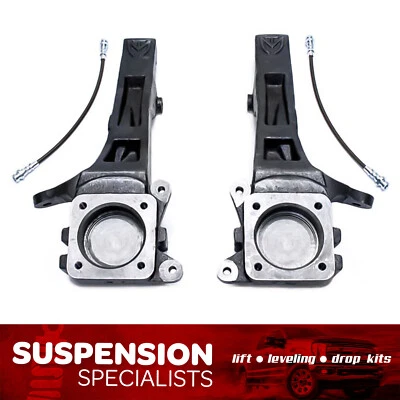 4" Front Lift Spindle Kit For 2006-2014 Toyota FJ Cruiser 2WD - Imagem 1 de 4