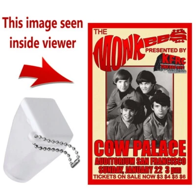 The Monkees 1966 Concert Poster Keychain Viewer - Image 1 of 3