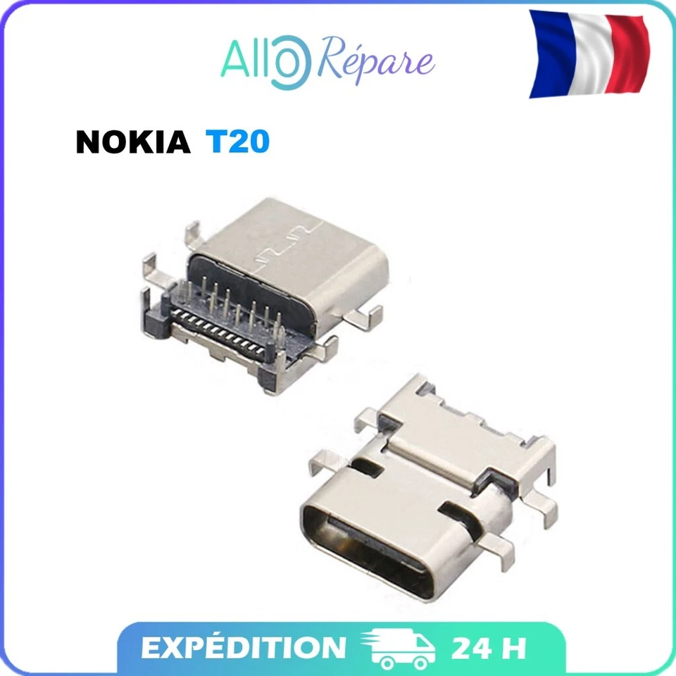 Connecteur de Charge USB-C Type C DC PORT  NOKIA T20 TA-1397 / TA-1394 / TA-1392 Foto 1 de 1