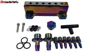 Rainbow 1/8 NPT 6 Port Vacuum Manifold Kit for Turbo Wastegate Vacuum Intake - Picture 1 of 5