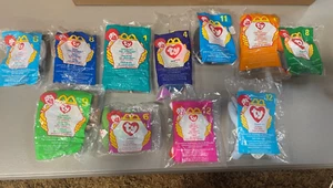 Lot of 35-Ty Teenie Beanie Babies McDonalds Happy Meal Toy, Plush Bears SEALED - Picture 1 of 3