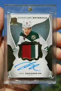 Joel Eriksson Ek UD The Cup Signature Materials Ser: 66/99 Rookie RC 2016-17 - Imagen 1 de 2