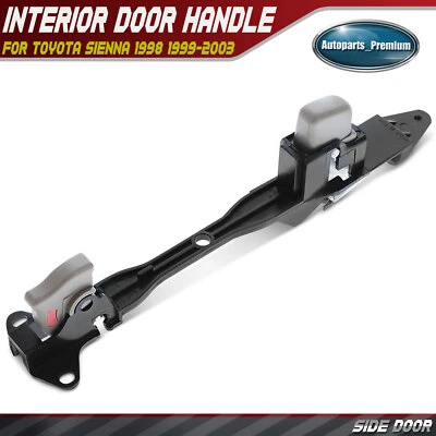 Side Door Beige Interior Door Handle for Toyota Sienna 1998 1999 2000 2001-2003 - Image 1 of 4