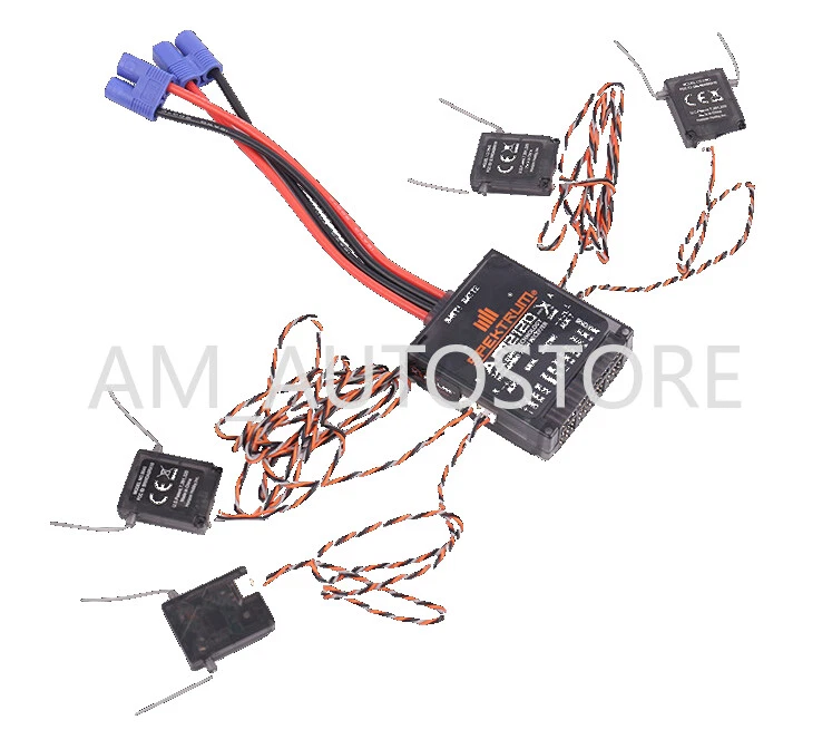 AR12120 with 4 Satellites For SPEKTRUM 2.4G 12-Channel DSM-X PowerSafe Receiver - Image 1 of 2