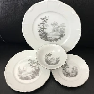 Edelstein Maria Theresa Set Of 4 Plates: Dinner , Salad, Bread, Dessert. Exc! - Foto 1 di 9