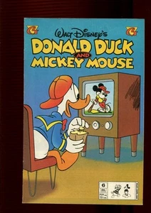 WALT DISNEY'S DONALD DUCK AND MICKEY MOUSE 6(9.2)(NM-)GLADSTONE(b009) - Picture 1 of 1