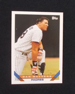 MLB 1993 Topps Baseball Card #273 Dan Walters - San Diego Padres - Picture 1 of 2