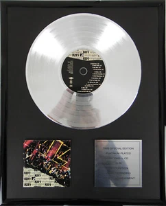 KISS MTV unplugged gerahmt CD +12" Vinyl record goldene/platin Schallplatte - Picture 1 of 1