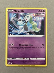 Pokémon TCG Meloetta Fusion Strike 124/264 normal selten - Bild 1 von 2
