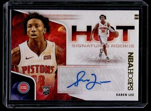 2020 Hoops Saben Lee #HR-SLE Hot Signatures Rookies RC - Picture 1 of 2