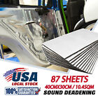 16"X12" Closed Cell Foam Car Auto Sound Deadener Insulation Noise Proofing Us