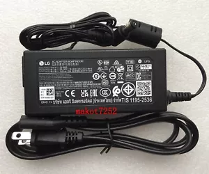 Nuevo Original FABRICANTE DE EQUIPOS ORIGINALES LG 25V CA Adaptador & Cable para LG SN7R DA-38A25 Barra de Sonido Inalámbrico@ - Imagen 1 de 3